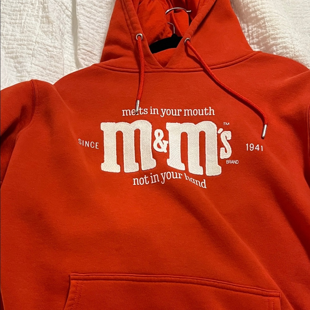 M&M'S Vibrant Red Hoodie